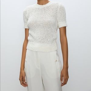 Beige Babaton Lucida sweater xs